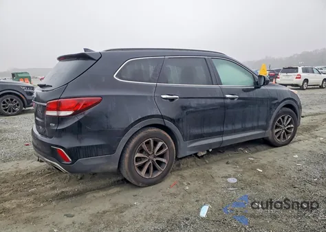 2017 Hyundai Santa Fe Se from USA, damaged, VIN KM8SMDHF8HU224761